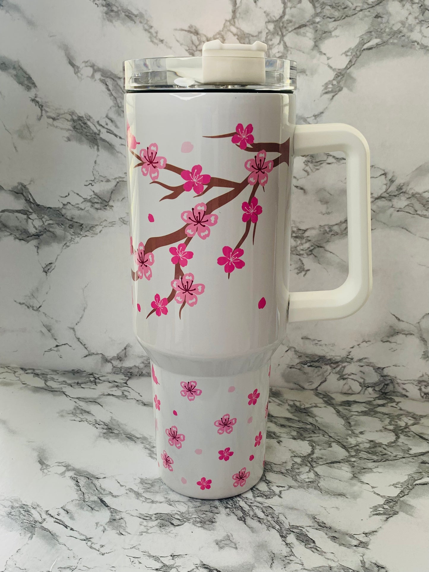 Cherry Blossom 40 oz Tumbler