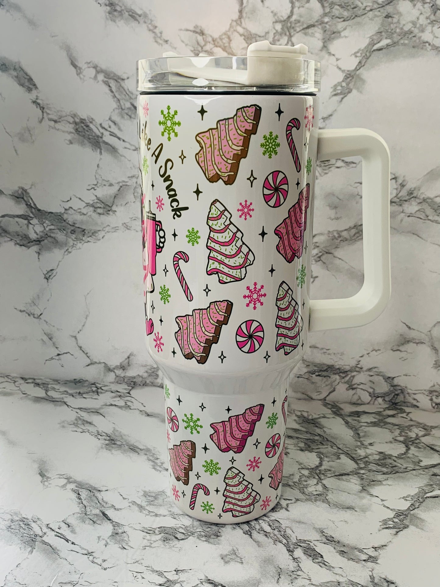 Christmas Cake 40 oz  Tumbler