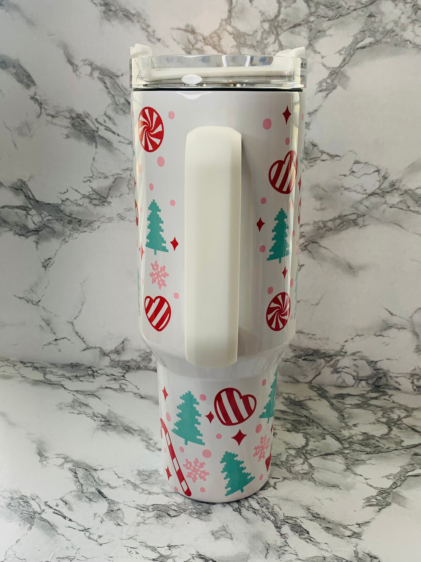 Christmas Trees and Candy 40 oz Tumbler