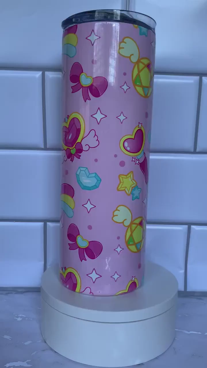 Kawaii Magical Girl 20 oz stainless steel tumbler