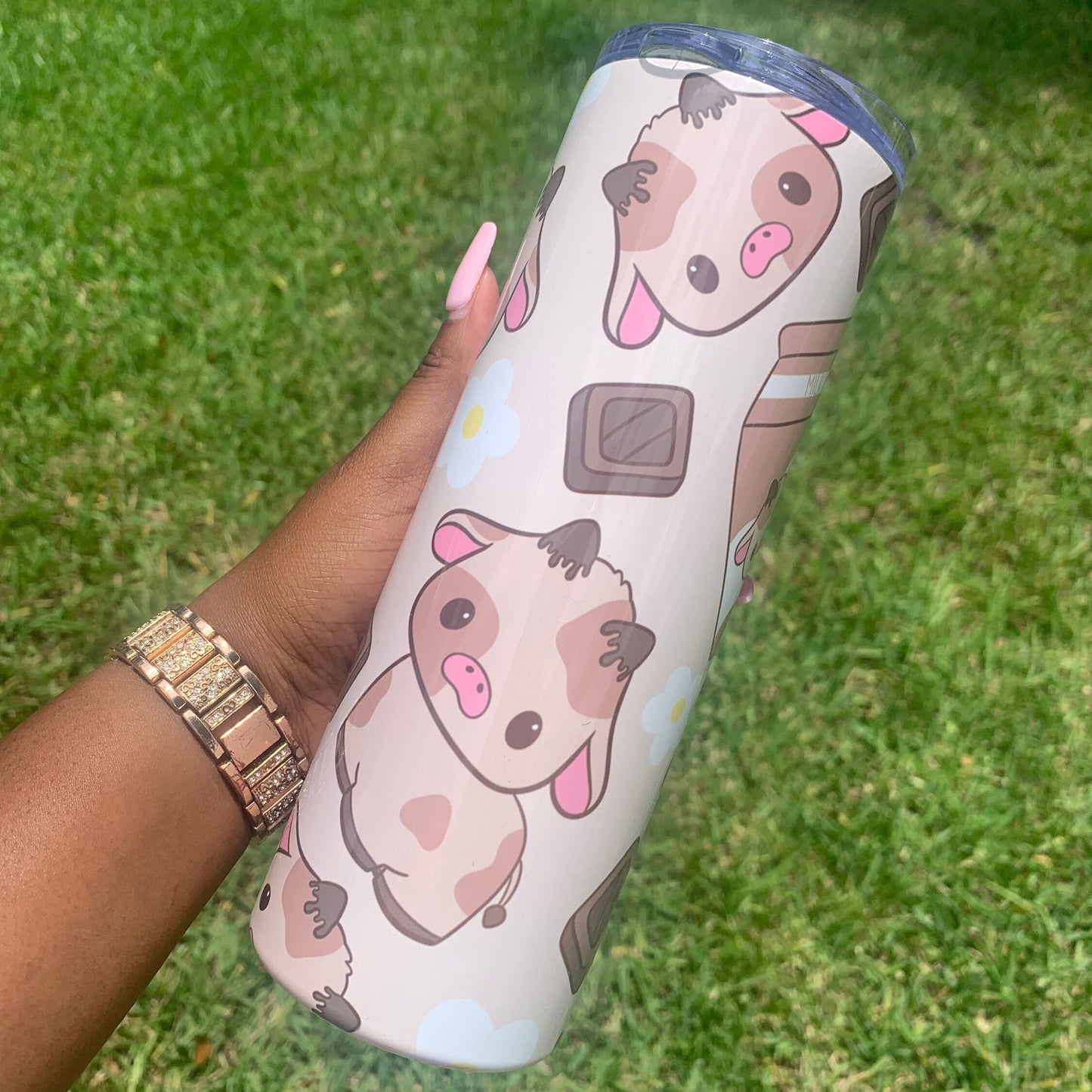 Kawaii chocolate milk 20 oz stainless steel tumbler