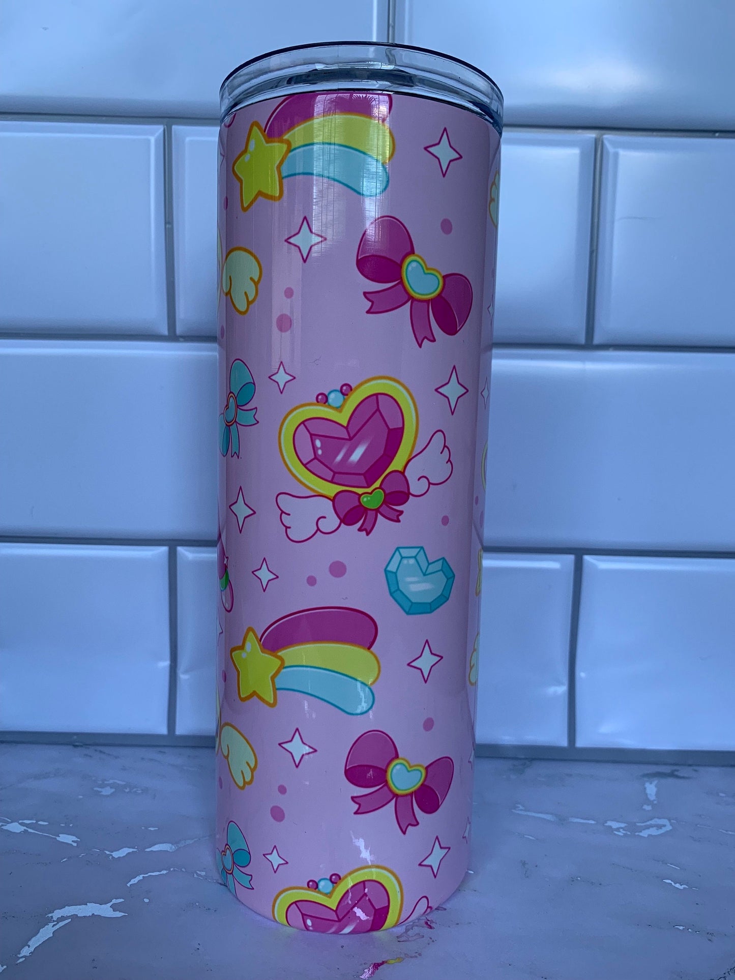 Kawaii Magical Girl 20 oz stainless steel tumbler