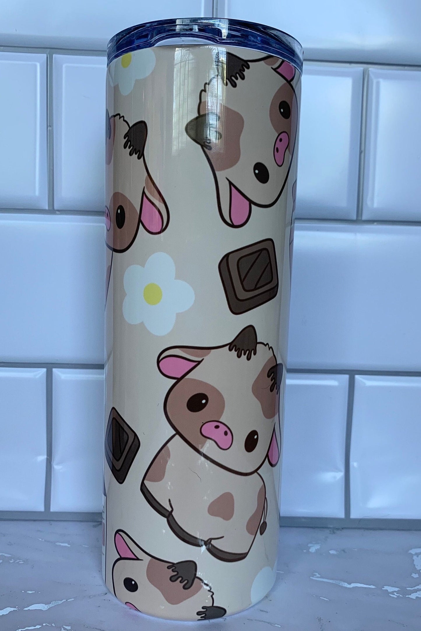 Kawaii chocolate milk 20 oz stainless steel tumbler