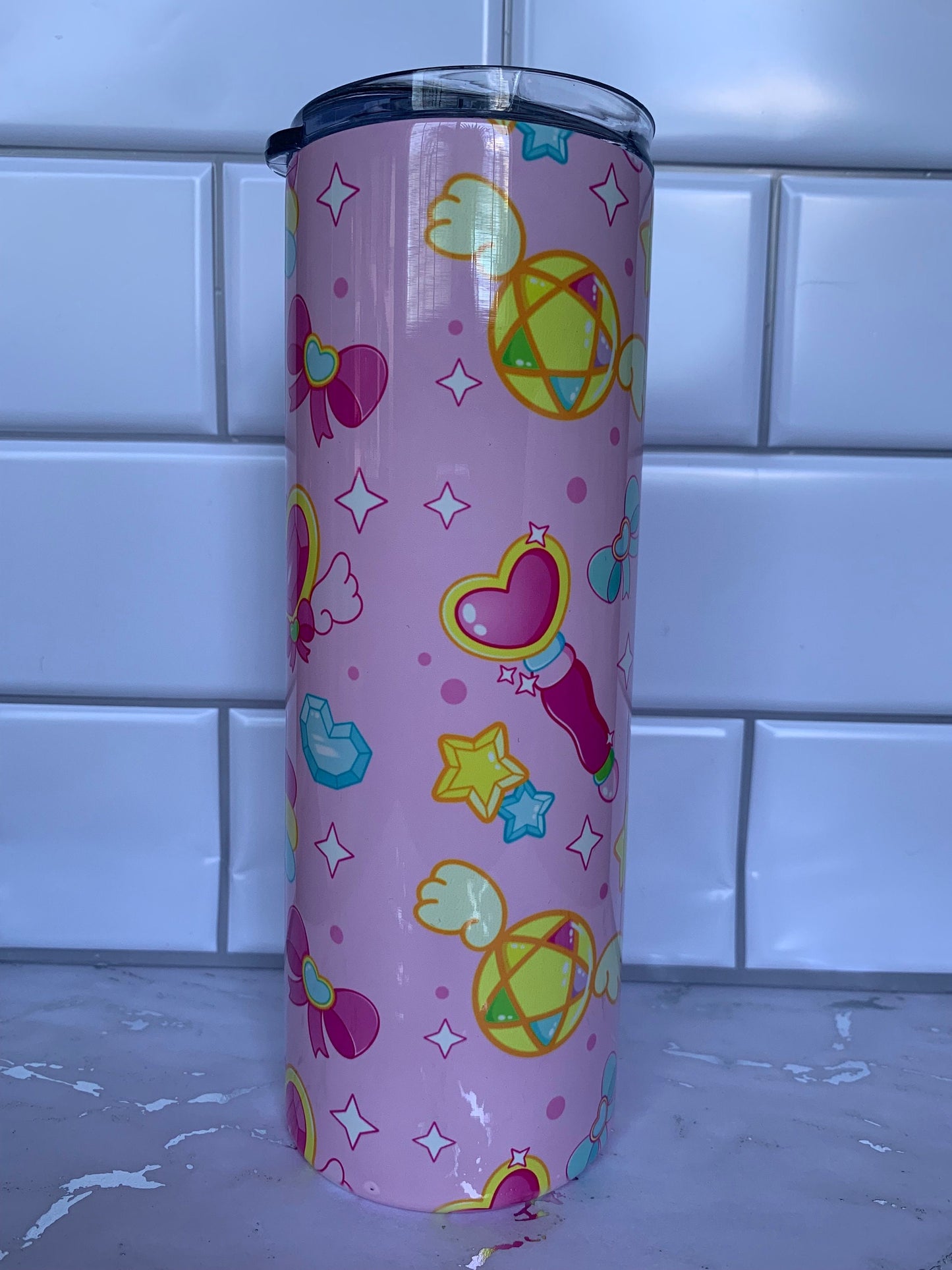 Kawaii Magical Girl 20 oz stainless steel tumbler