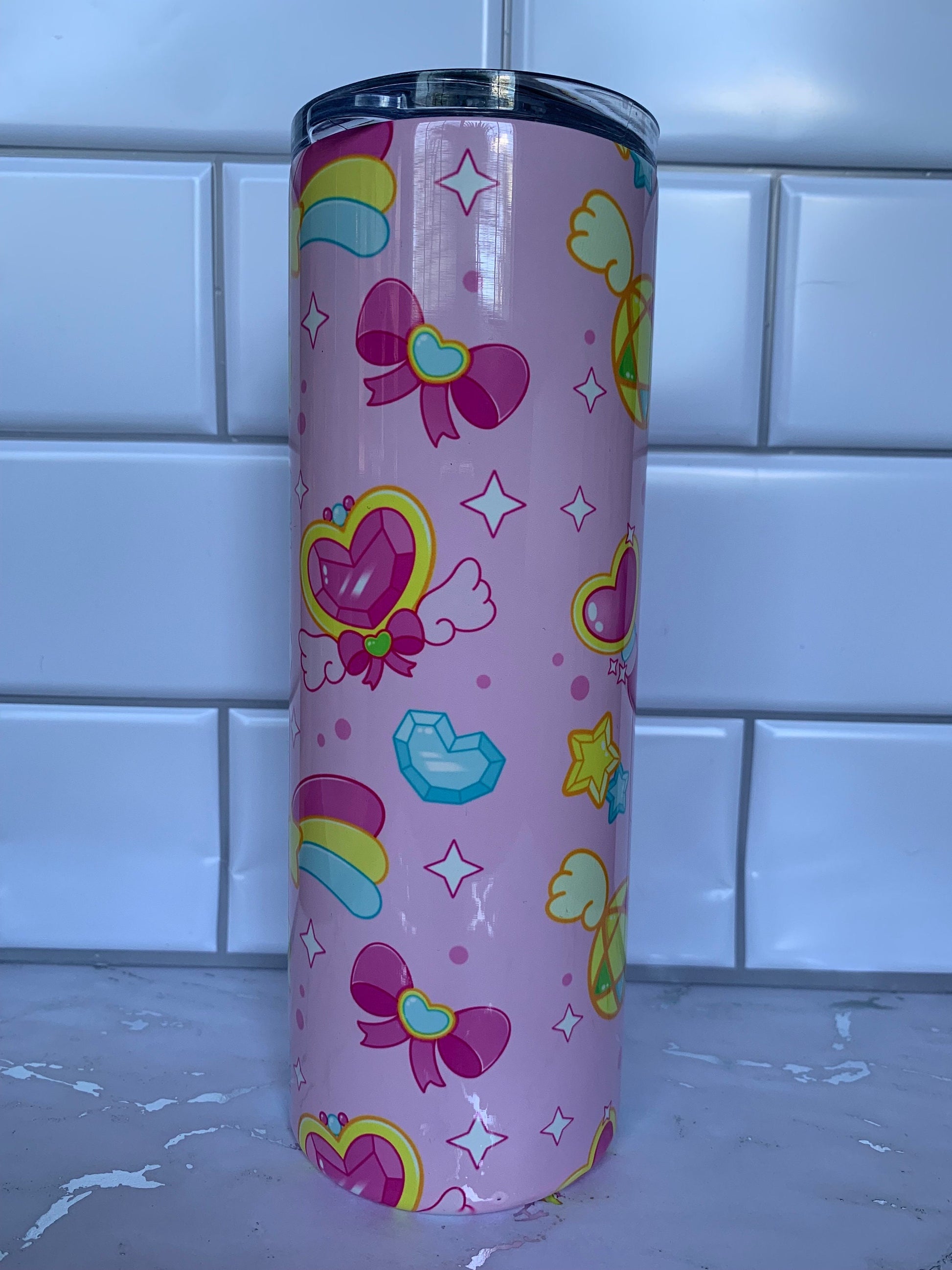 Kawaii Magical Girl 20 oz stainless steel tumbler